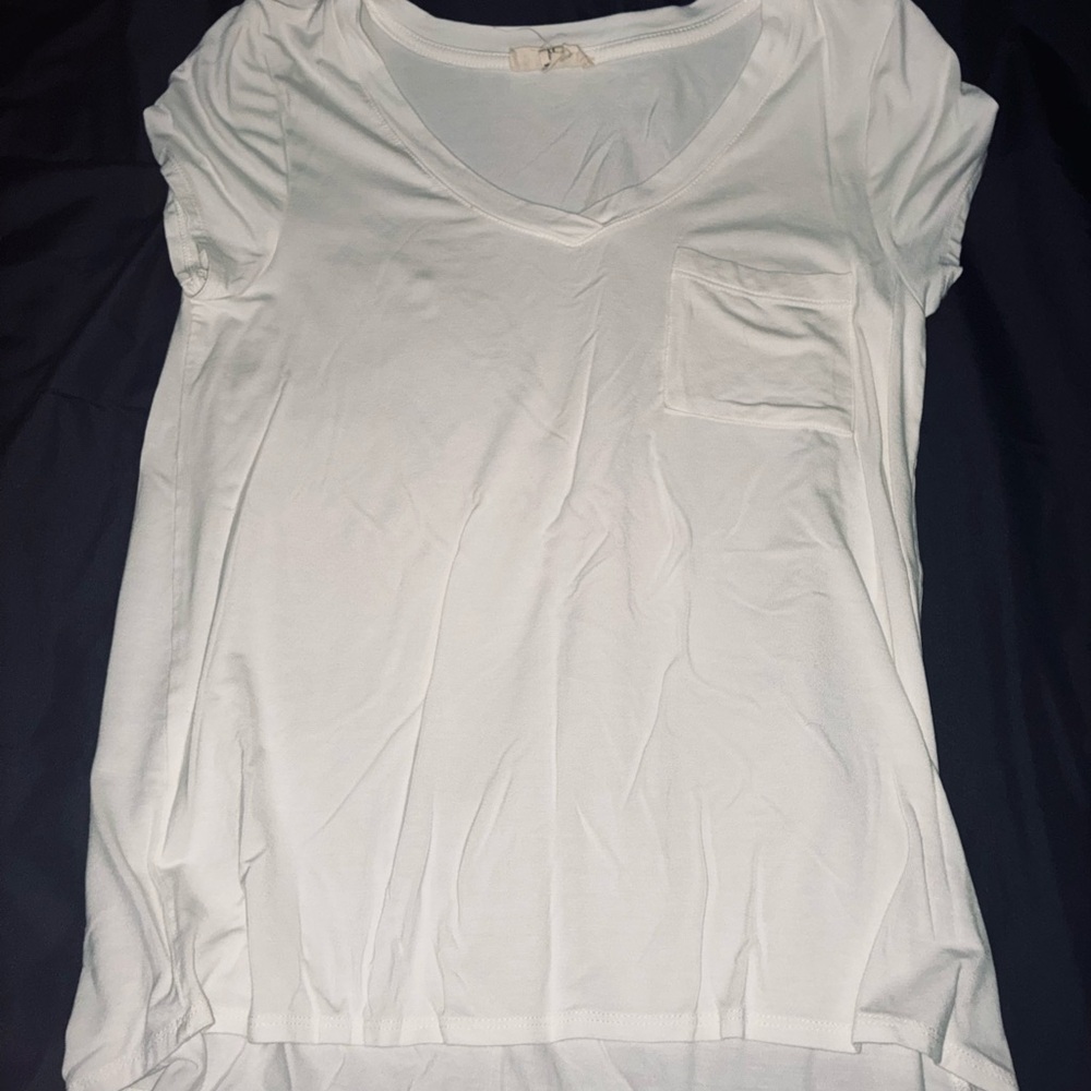 My Story White Short Sleeve Tee